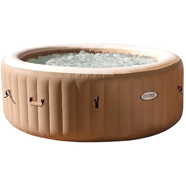 Spa hinchable redondo Intex PureSpa Bubble Massage de 216 centímetros de diámetro