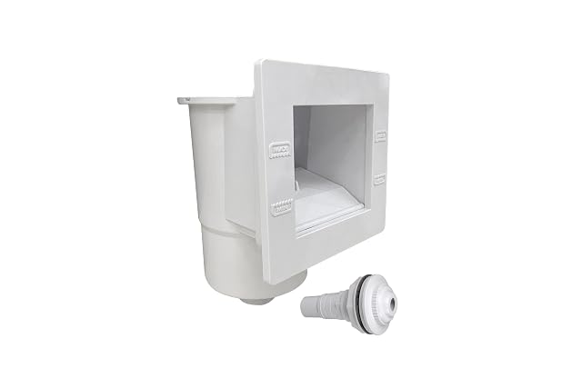 Steinbach Skimmerset S1 con cuerpo, cesta, compuerta, brida, boquilla de impulsión y juego de tornillos